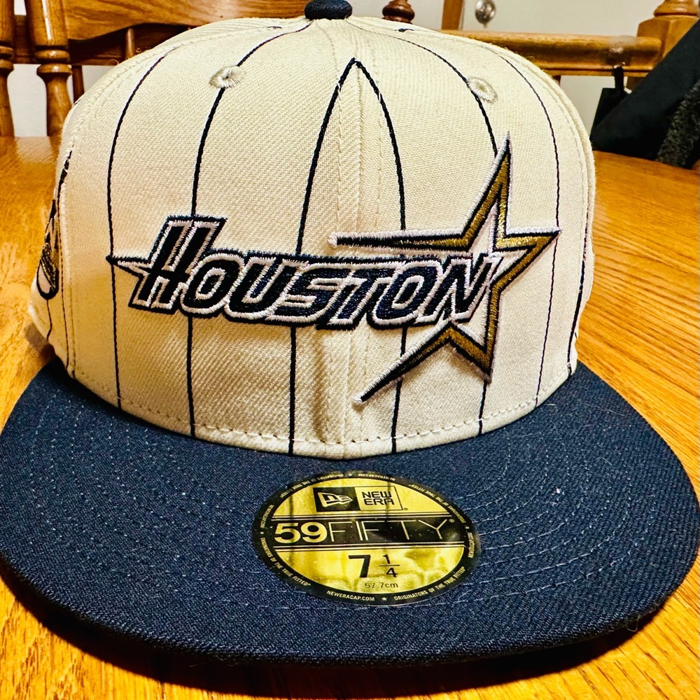 Exclusive Pinstripe Houston Astros Hat